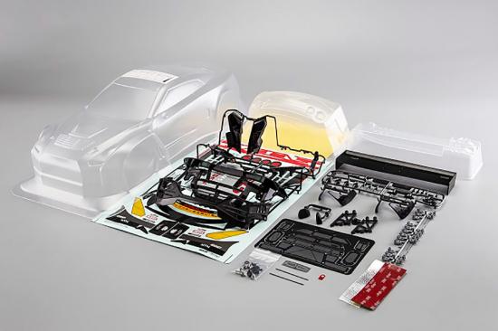Killer Body B-MAX NDDP Nissan GT-R (Nismo GT3) Clear Body Set - 195mm