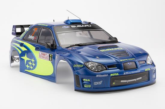 Killer Body Subaru IMPREZA WRC 2007 Pre Painted Blue Body Kit
