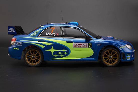 Killer Body Subaru IMPREZA WRC 2007 Pre Painted Blue Body Kit