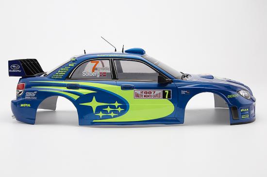 Killer Body Subaru IMPREZA WRC 2007 Pre Painted Blue Body Kit