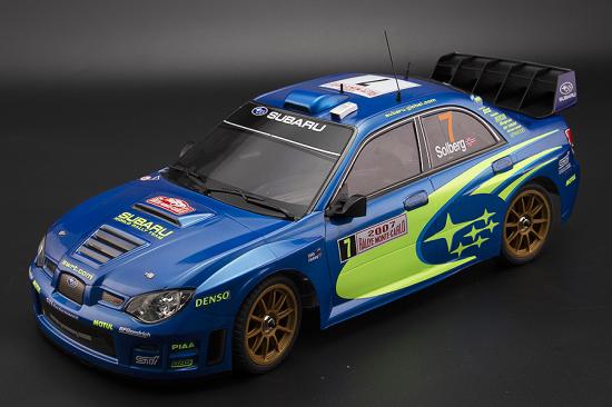 Killer Body Subaru IMPREZA WRC 2007 Pre Painted Blue Body Kit