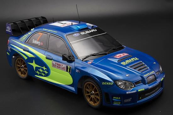 Killer Body Subaru IMPREZA WRC 2007 Pre Painted Blue Body Kit