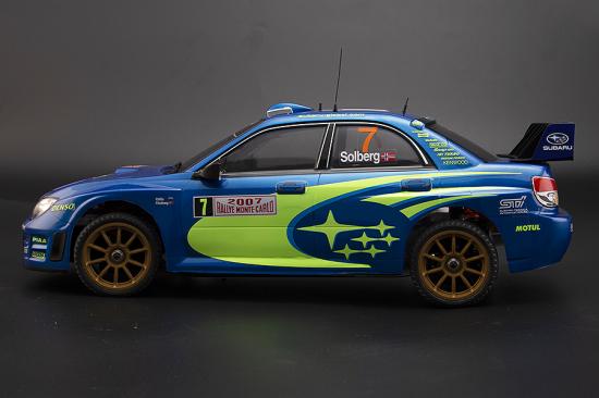 Killer Body Subaru IMPREZA WRC 2007 Pre Painted Blue Body Kit