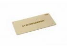 Koswork Shorty Lipo Weight 94 x 46 x 0.6mm - 22g