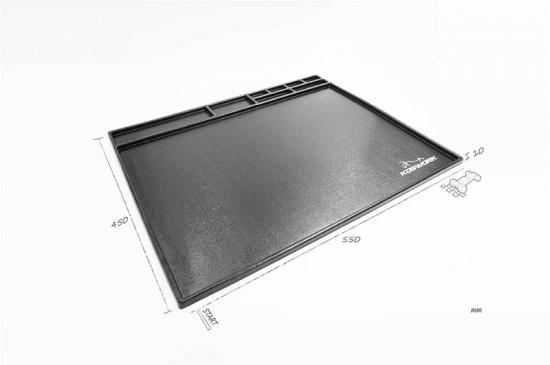 Koswork Assembly Tray 550x450mm Black