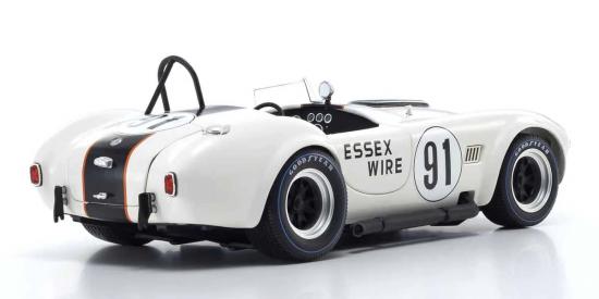Kyosho 1:18 Shelby Cobra 427 S/C Essex Wire Bridgehampton 1965 Nr.91