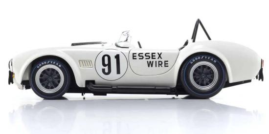 Kyosho 1:18 Shelby Cobra 427 S/C Essex Wire Bridgehampton 1965 Nr.91