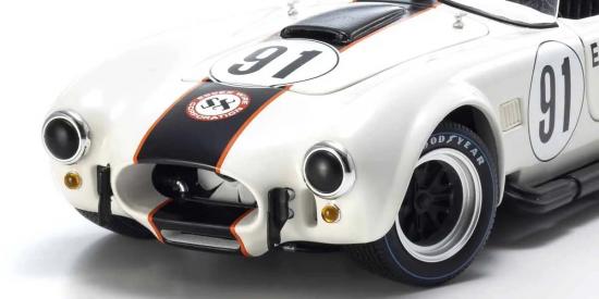 Kyosho 1:18 Shelby Cobra 427 S/C Essex Wire Bridgehampton 1965 Nr.91