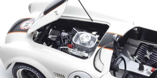 Kyosho 1:18 Shelby Cobra 427 S/C Essex Wire Bridgehampton 1965 Nr.91
