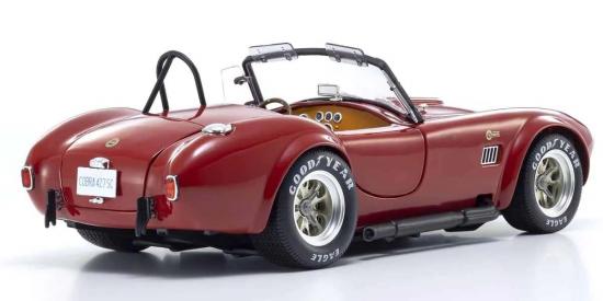 Kyosho 1:18 Shelby Cobra 427 S/C Spider 1962 Red
