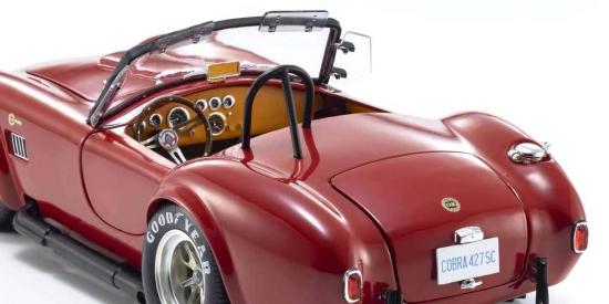 Kyosho 1:18 Shelby Cobra 427 S/C Spider 1962 Red