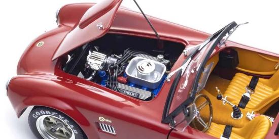Kyosho 1:18 Shelby Cobra 427 S/C Spider 1962 Red