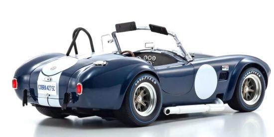 Kyosho 1:18 Shelby Cobra 427 S/C Spider 1962 Blue-White