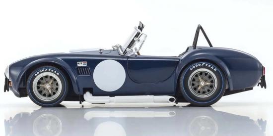 Kyosho 1:18 Shelby Cobra 427 S/C Spider 1962 Blue-White