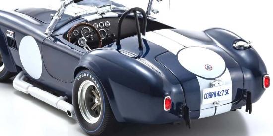 Kyosho 1:18 Shelby Cobra 427 S/C Spider 1962 Blue-White