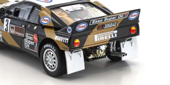 Kyosho 1:18 Lancia Rally 037 F.Tabaton Targa Florio 1985 Esso Nr.3