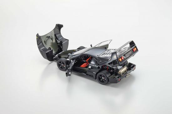 Kyosho 1:18 Ferrari F40 Black 1987 Die-Cast Collection