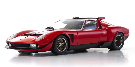 Kyosho 1:12 Lamborghini Miura SVR 1970 Red