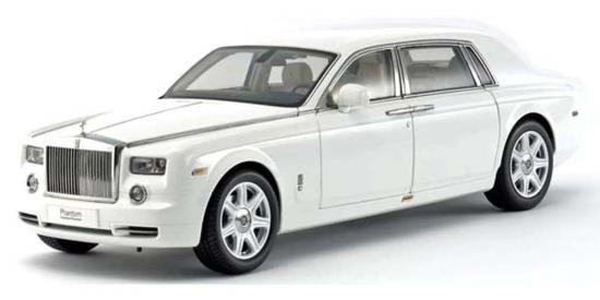 Kyosho 1:18 Rolls-Royce Phamtom EWB English White 2012