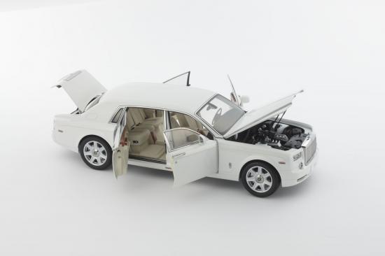 Kyosho 1:18 Rolls-Royce Phamtom EWB English White 2012