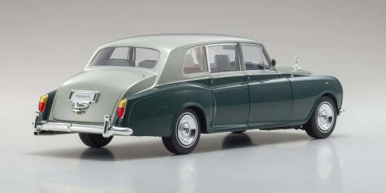 Kyosho 1:18 Rolls-Royce Phantom VI EWB 1968 Green-Silver