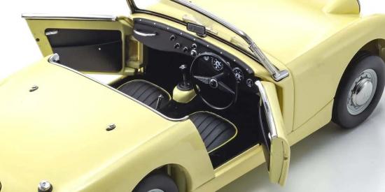 Kyosho 1:18 Austin Healey Sprite 1958 Primrose Yellow
