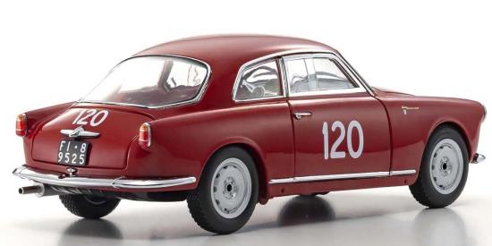 Kyosho 1:18 Alfa Romeo Giuletta SV Mille Miglia 1956 Nr.120