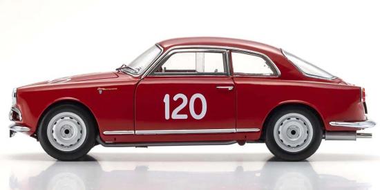 Kyosho 1:18 Alfa Romeo Giuletta SV Mille Miglia 1956 Nr.120
