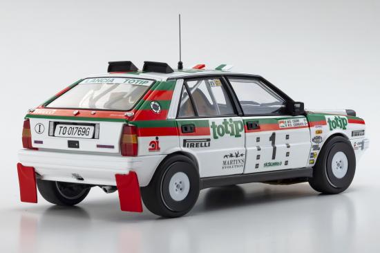 Kyosho 1:18 Lancia Delta HF 4WD Targa Florio 1987 Team Totip Nr.1