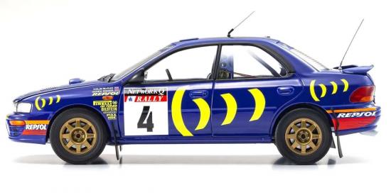 Kyosho 1:18 Subaru IMPREZA Colin McRae Winner RAC 1994 Nr.4