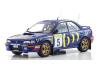 Kyosho 1:18 Subaru IMPREZA Carlos Sainz Winner Monte Carlo 1995 Nr.5