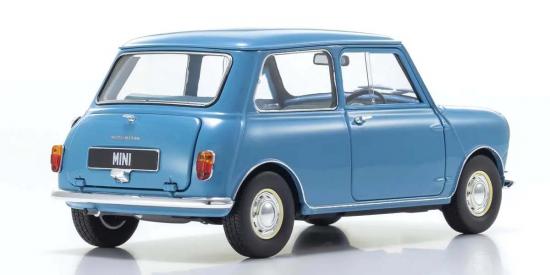 Kyosho 1:18 Morris Mini Minor Clipper Blue