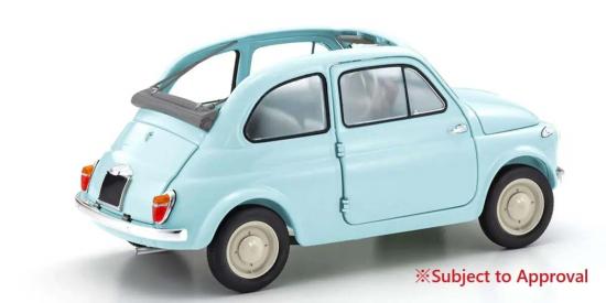 Kyosho 1:18 Fiat Nuova 500 Celeste Blue