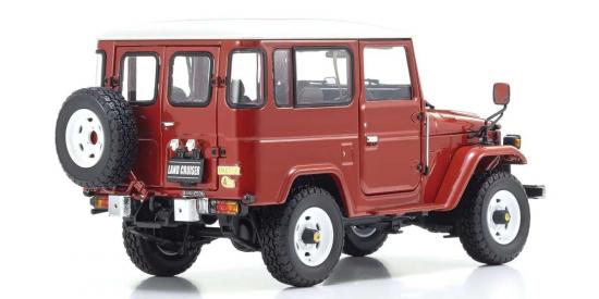 Kyosho 1:18 Toyota Land Cruiser 40 Van 1980 Red (KS08971R)