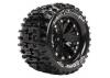 Louise RC MT-Pioneer 1:10 Soft Tyres On Offset Black 2.8 Wheels (2)