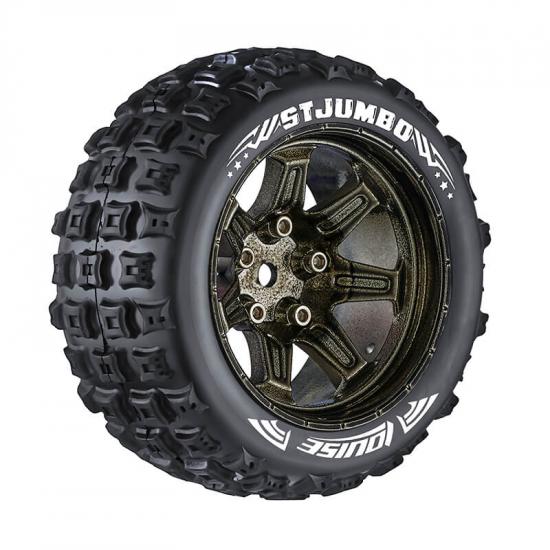Louise RC ST-Jumbo 1:10 Soft Hex 14mm/Black Chrome Arrma Gr
