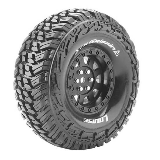 Louise RC Cr-Griffin 1:10 Supersoft Black Hex 12mm