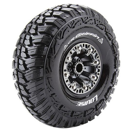 Louise RC Cr-Griffin 1:10 Su Persoft Chrome Black Hex 12mm