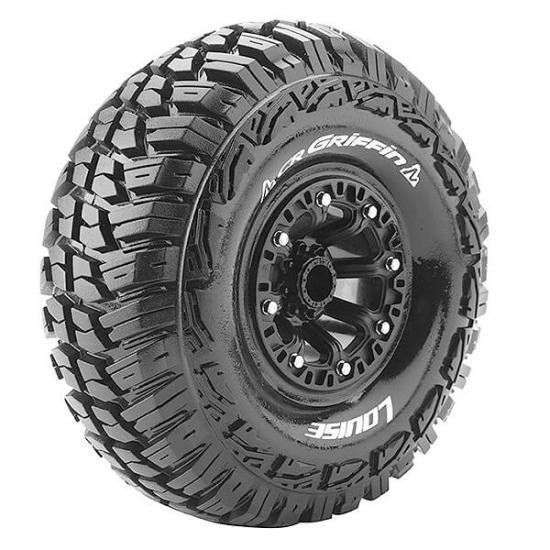 Louise RC Cr-Griffin 1:10 Supersoft Black Hex 12mm