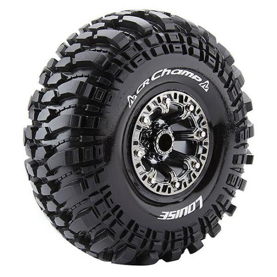 Louise RC Cr-Champ 1:10 Super Soft Chrome Black Hex 12mm