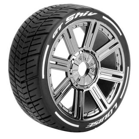 Louise RC GT-Shiv 1:8 Fr/Rr S Oft Hex 17mm Spoke/Black Chro