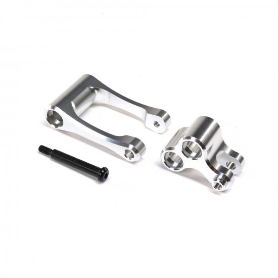 Aluminium Knuckle And Pull Rod - Silver: Promoto-MX