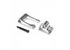 Aluminium Knuckle And Pull Rod - Silver: Promoto-MX