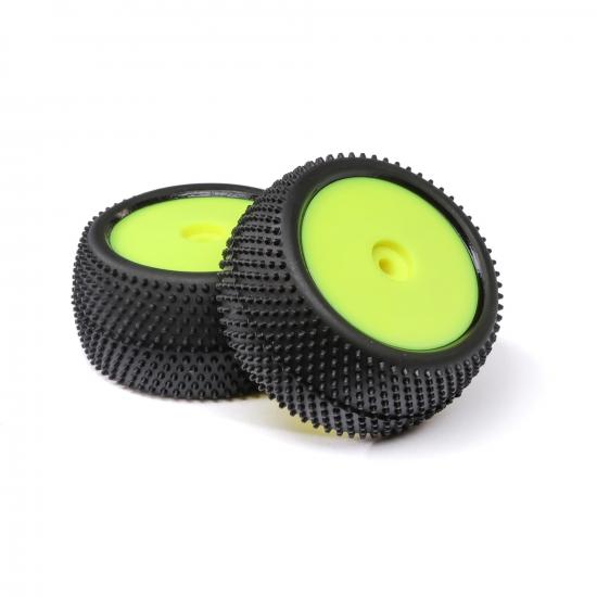 Big Shot - Rear - Mounted Tires - Yellow (2): Mini B