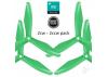 Master Airscrew RS-3blade-FPV - 5x4.5 Prop Set x4 Green