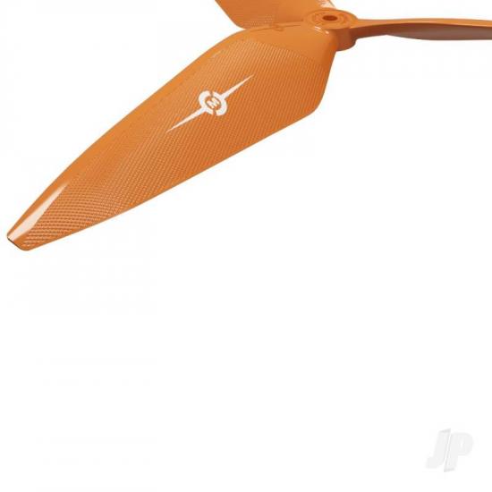 Master Airscrew 12x11 3X Power X-Class Giant Racing Drone Propeller (CW) Reverse/Pusher Orange
