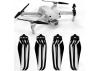 Master Airscrew 7.2x3.8 STEALTH Multirotor Folding Propeller Set x4 Black for DJI Air 2S