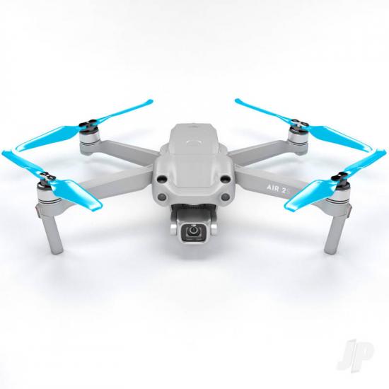 Master Airscrew 7.2x3.8 STEALTH Multirotor Folding Propeller Set x4 Blue for DJI Air 2S