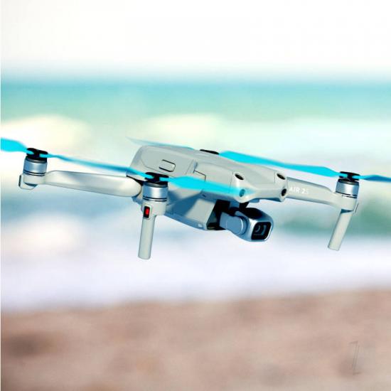 Master Airscrew 7.2x3.8 STEALTH Multirotor Folding Propeller Set x4 Blue for DJI Air 2S