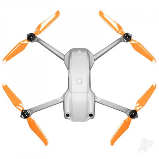 Master Airscrew 7.2x3.8 STEALTH Multirotor Folding Propeller Set x4 Orange for DJI Air 2S